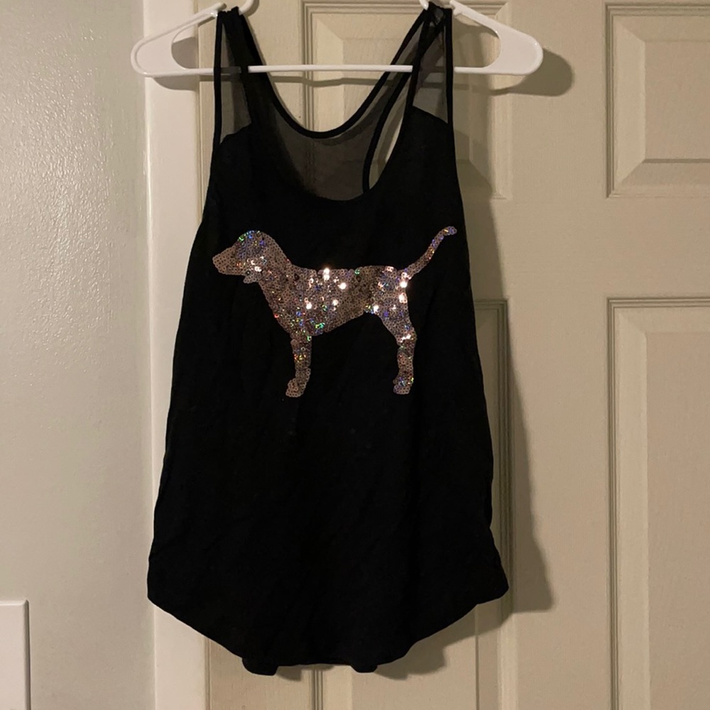 VS pink tank top